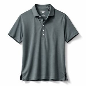Callaway Opti-Dri Short Sleeve Polo Men’s XL in Smoked Pearl Sage UPF 50 Top NWT